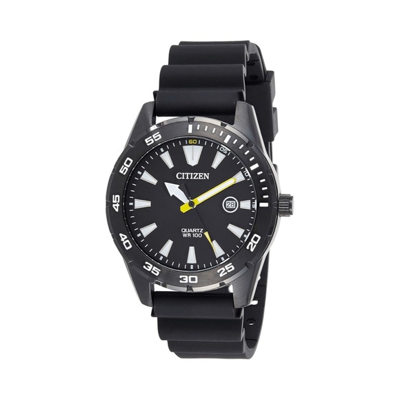 Citizen Other - New Citizen Men’s Black Sport Watch – 100M Water Resistant, Box Included